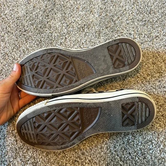 Cheetah print textured converse - Picture 3 of 11